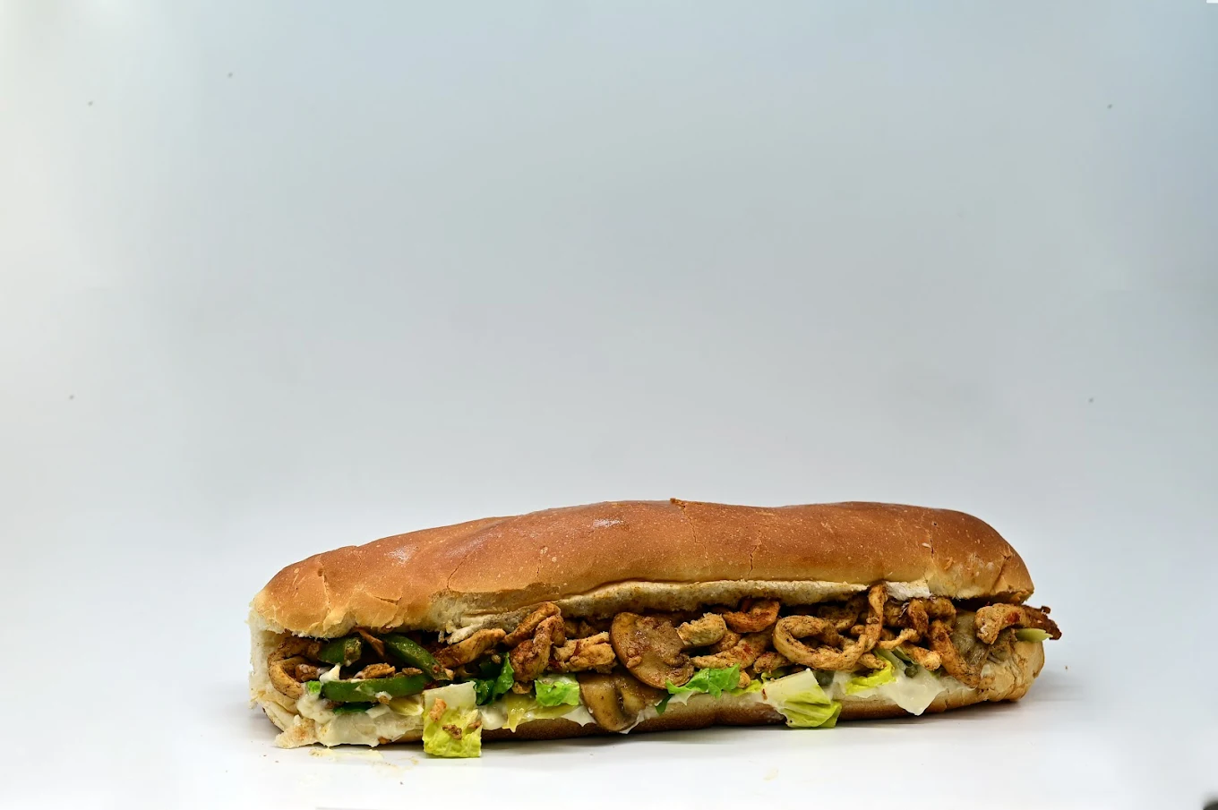 Classic Donair wrap with sweet sauce at Eat & Dip Edmonton